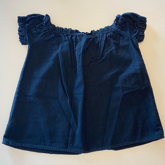 VERO MODA navy blue summer top - Picture 1 of 3